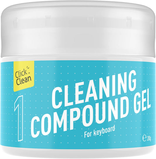 CLICK CLEAN Cleaning Gel for Car, 7oz Car Detailing Tools, Cleaning Putty Gel, Car Interior Cleaner Universal Dust Cleaner for Keyboard, Laptop, Air Vents