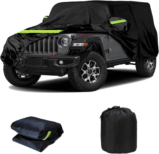 Car Cover for Sedan, Car Cover Waterproof All Weather for Automobiles, Outdoor Heavy Duty Full Car Covers Windproof Universal Fit for Sedan 180-185 inch