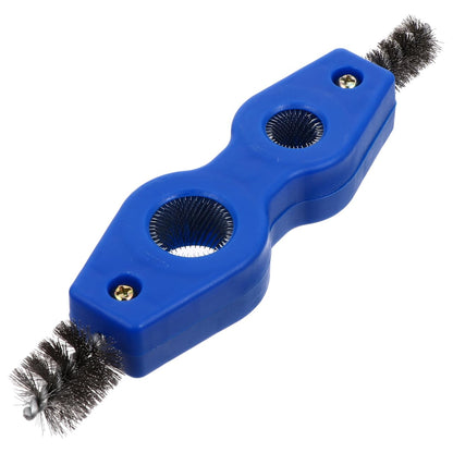 Amosfun Battery Cleaning Brush 7.48 Inch Double-Head Wire Brush Car Battery Terminal Cleaner Rust Removal Tool for Automotive Maintenance