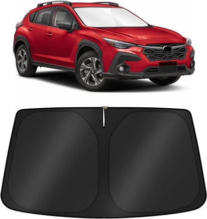 KUST Windshield Sun Shade for Toyota RAV4 2019-2022 2023 2024 2025 2026 Window Accessories Shade Sun Visor Cover Foldable Block UV Rays - Colors A