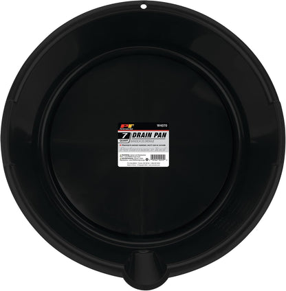 Performance Tool W4071 Black Oil Drain Pan (4.5 gallon)