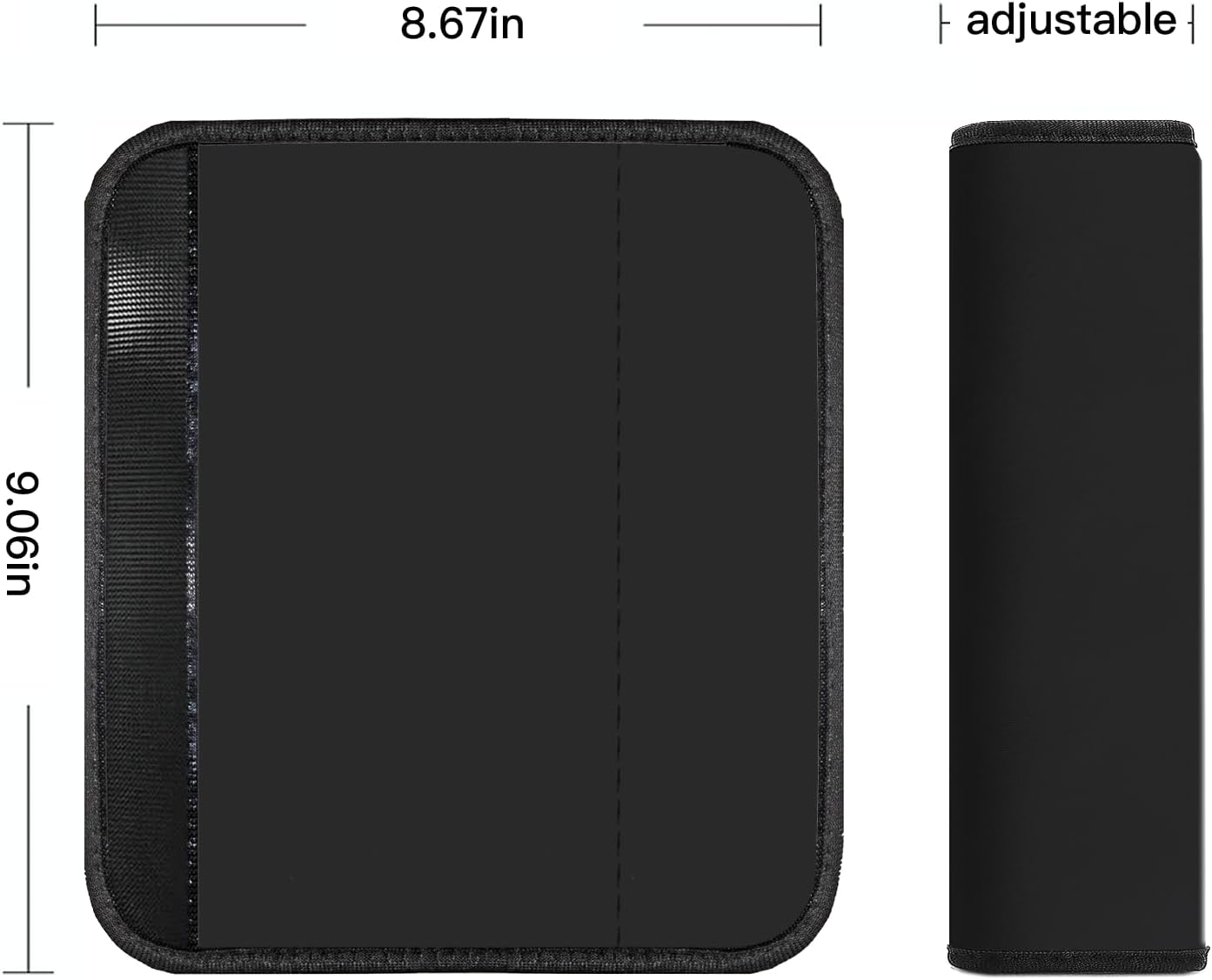 Car Seat Belt Pad Cover, 2-Pack Soft Car Safety Seat Belt Strap Shoulder Pad for Adults and Children, Suitable for Car Seat Belt, Backpack, Shoulder Bag (Pretty Mandala)