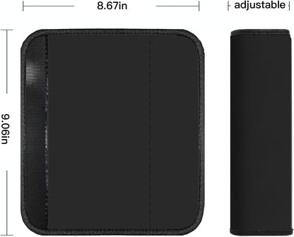 Car Seat Belt Pad Cover, 2-Pack Soft Car Safety Seat Belt Strap Shoulder Pad for Adults and Children, Suitable for Car Seat Belt, Backpack, Shoulder Bag (Pretty Mandala)