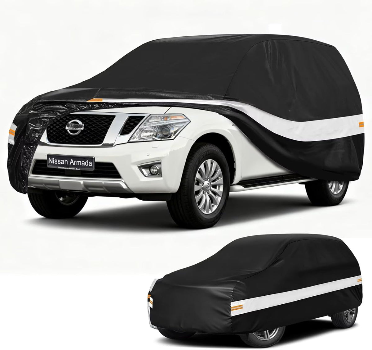 10 Layers Car Cover Custom Fit for Mercedes Benz C Class C250 C300 C43 C63 (1993-2026), Waterproof All Weather for Automobiles, Outdoor Full Cover Sun Dust Rain Protection with Cotton. Black - Colors C