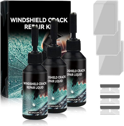 YAUNJI Windshield Chip Repair Kits, 2026 Upgraded Cracked Windshield Repair Kit for Car Chips and Cracks, Universal Cracks Gone Glass Saver Kit Must-Have for Vehicle Most Cars (1)