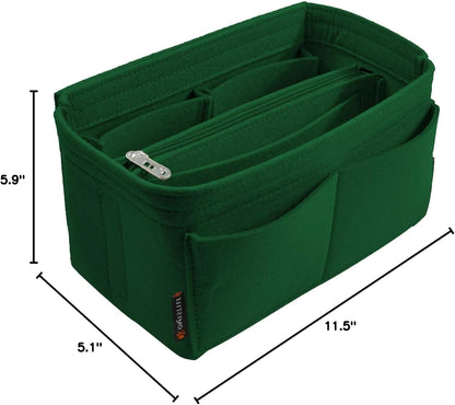 OMYSTYLE Purse Organizer Insert, Felt Tote Bag Organizer Insert with 5 Sizes, Handbag Dividers for Inside Purse, Compatible with Longchamp, Neverful, Speedy and More