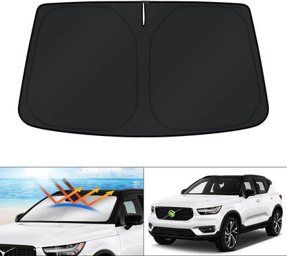 KUST Windshield Sun Shade for Toyota RAV4 2019-2022 2023 2024 2025 2026 Window Accessories Shade Sun Visor Cover Foldable Block UV Rays - Colors B