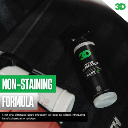 3D Odor Eliminator 1 Gallon – Professional Car Interior & Home Deodorizer Spray – Neutralizes Smoke, Pet & Food Smells at the Source – Fresh Clean Scent, Eco-Friendly & Biodegradable – Made in USA