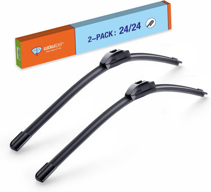 Wiper Blades 26" + 16" Automotive Replacement Windshield Wiper Blades for My Car Premium All-Seasons OE Quality Wipers for Front Windshield(Set of 2)