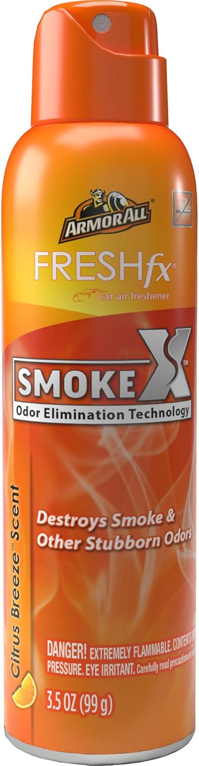 Armor All FRESHfx SmokeX Citrus Breeze Car Air Freshener Spray - 3.5 OZ
