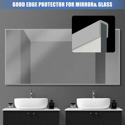 Rubber Edge Trim, 1/16" Self Adhesive Flexible U Channel Edge Protecter for Sheet Metal, Car Doors, U Shaped Sharp Edge Guards, Fit for 0-5/64" Wide Edge, Black Color, 10Ft, EPDM Material