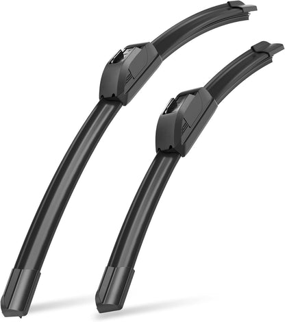 Raidbee® 26"+26" Windshield Wiper Blades Replacement for Ford Fusion 2013 2014 2015 2016 2017 2018 2019 2020 Genuine OEM Quality 2 Pack - Colors A