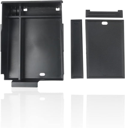 SKTU 2-Pack 2023 2024 2025 2026 Lexu s RX350 Center Console Organizer for 2023-2026 Lexu s RX350/RX450h/RX500h Console Tray 2023 2024 2025 2026 RX350 Accessories with Sunglasses Holder [Double Layers]