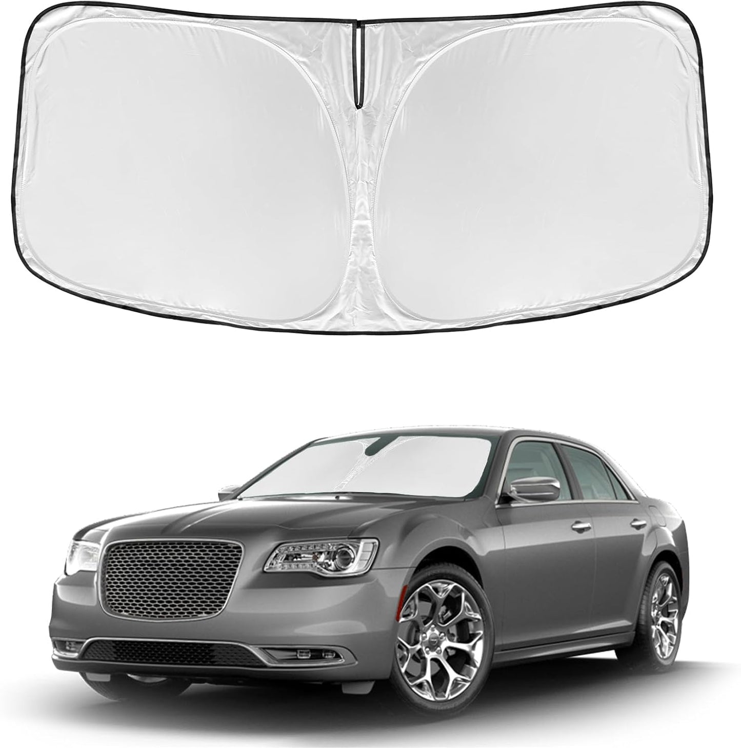 for Toyota Tacoma 2016-2023 2024 2025 2026 Sun Shade Sunshade Windshield Cover - 4 Layers Front Window Shade Custom Fit Tacoma 2Dr 4Dr Pickup Sun Visor 240T Shade Blocks UV Rays Car Accessories - Colors D