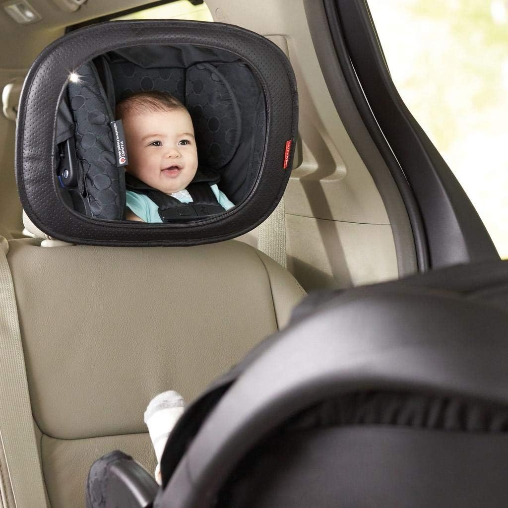 Skip Hop Back Seat Car Organizer, Style Driven, Black, 0.6 lb