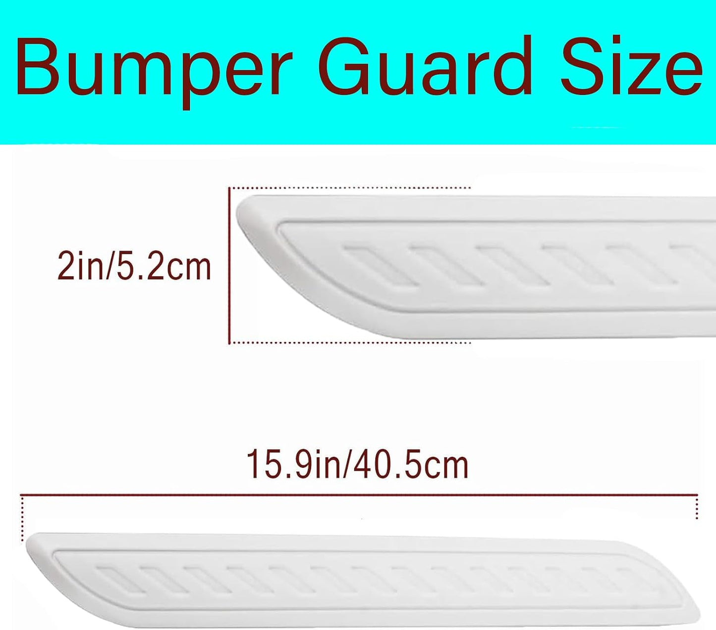 Anti-Collision Patch Car Bumper Guard Strip Anti-Scratch Bumper Protector Trim Universal Rear Bumper Protector Car Door Edge Guards Car Side Door Edge Guards Protector (Black-4Pack)
