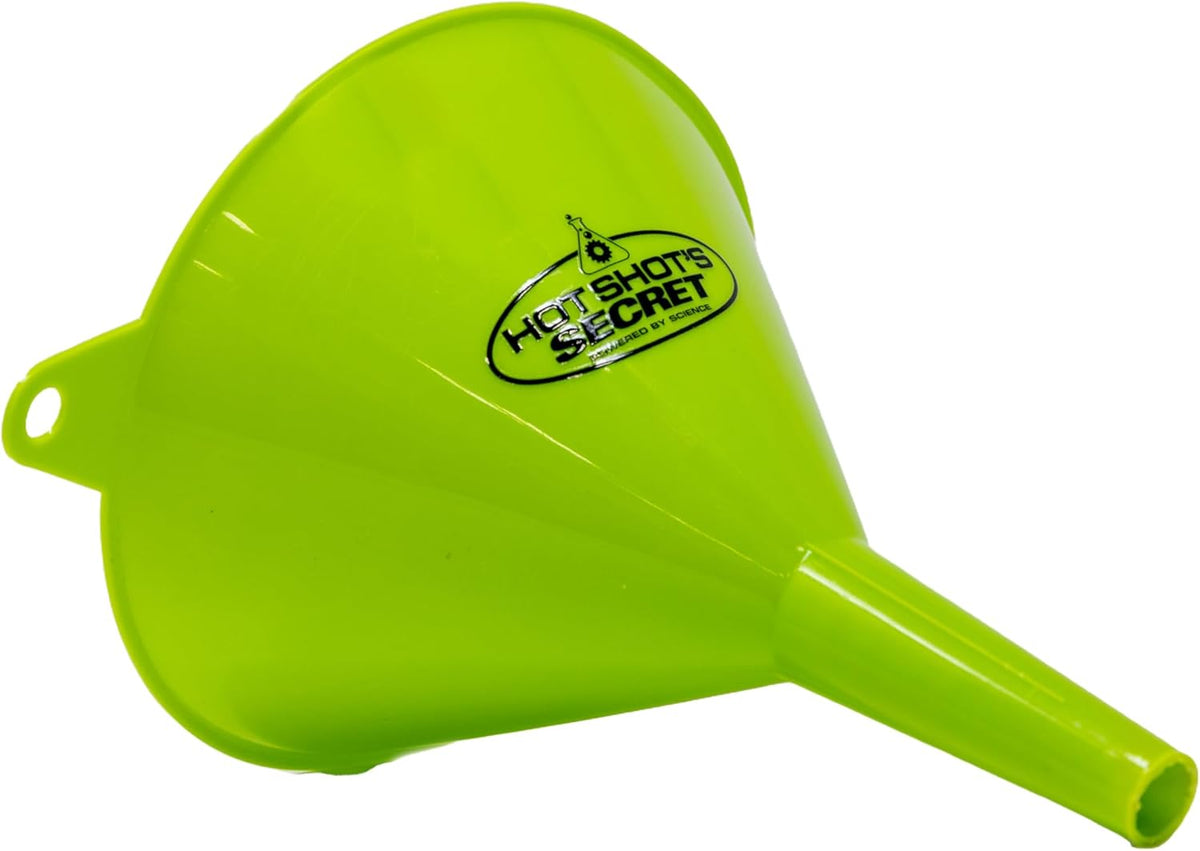Hot Shot’s Secret 4-Piece Funnel Set – Flexible Oil Funnels for Automotive Fluids
