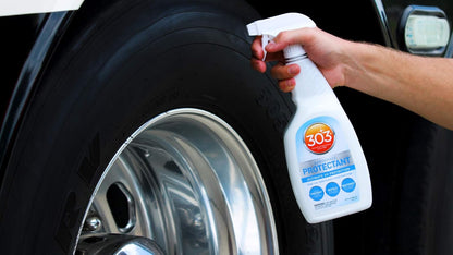 303 Products Aerospace Protectant Spray, UV Protection for Outdoor Surfaces – Protects Vinyl, Plastic & Rubber, Repels Dust & Dirt, Matte Finish, 10 oz