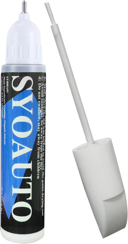 SYOAUTO Black Touch Up Paint for Cars, Auto Touch Up Paint Black Scratch Repair Automotive Black Car Paint Pen 2 in 1 Car Touch Up Paint 0.4 oz