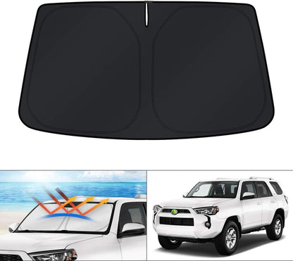 KUST Windshield Sun Shade for Toyota RAV4 2019-2022 2023 2024 2025 2026 Window Accessories Shade Sun Visor Cover Foldable Block UV Rays - Colors C
