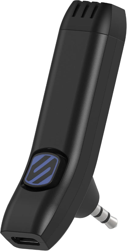 Scosche BTFM9 FM Bluetooth Transmitter Car, Dual 12W USB-C and USB-A Charging Ports, Fast Type C Car Charger, Wireless Radio Bluetooth Adapter, Hands-Free Kit for Calls, Siri and Google Assistant
