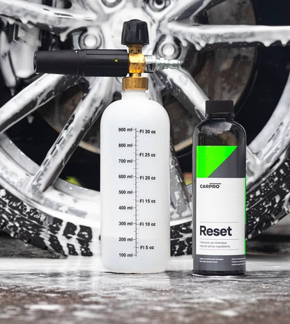 CARPRO Reset - Intensive Car Wash Shampoo Perfect for Ceramic Coating & Nanotechnology Based Sealants and Coatings, pH-Neutral - Liter (34oz)