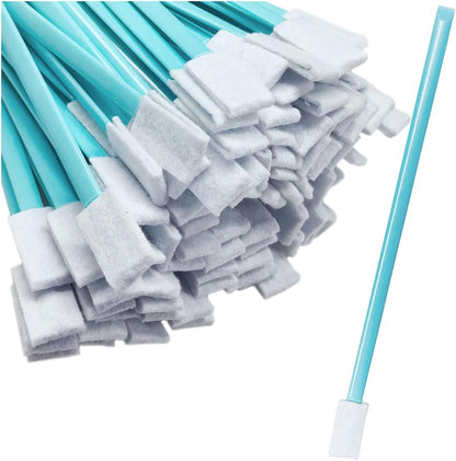 Cleaning Swab Sticks, Small Cleaning Sponge Tip for Tight Spaces, Disposable Crevice Cleaning Brush Kit, Universal Automotive Detailing Tools Accessories for SUV, Sedan, Truck (50PCS)