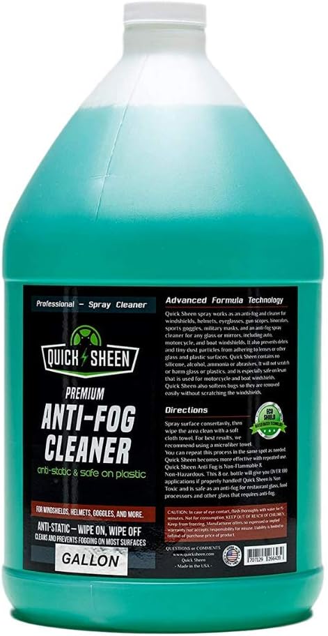 Anti-Fog Spray for Glass, Windows, Glasses, Masks, Mirrors, Goggles