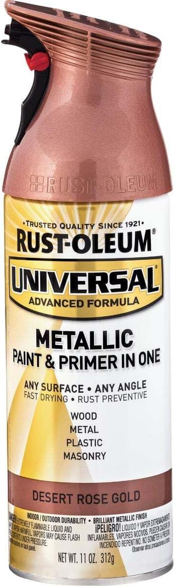 Rust-Oleum 302151 Universal All Surface Clear Topcoat Spray, 11 oz, Dead Flat Clear - Colors A