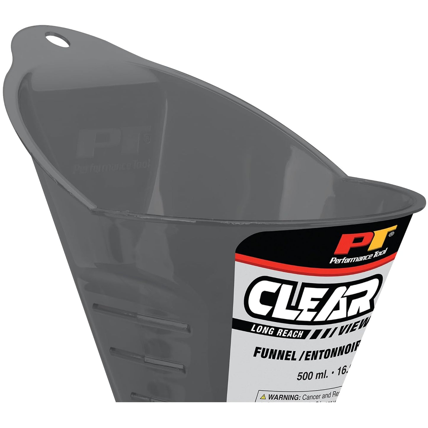 Performance Tool W4053 Clear View Easy-Fill Funnel Set (3 Pieces) - Versatile Liquid Filling Solutions