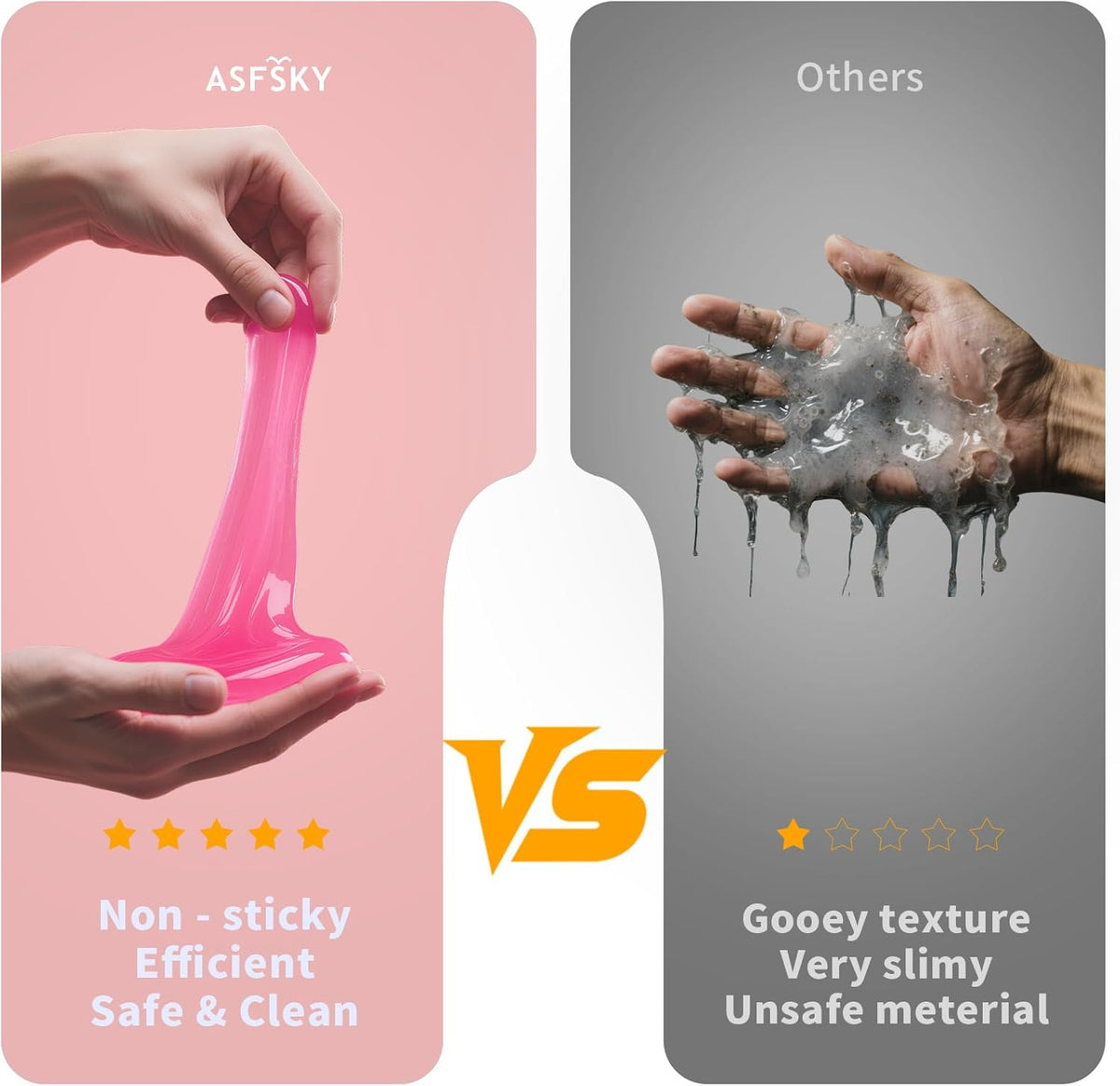 ASFSKY Car Cleaning Gel (Blue,Mint) Cleaning Putty Universal Dust Cleaning Car Interior Cleaner Keyboard Dust Remover Car Slime Gifts for Men Women girl（1 pack）