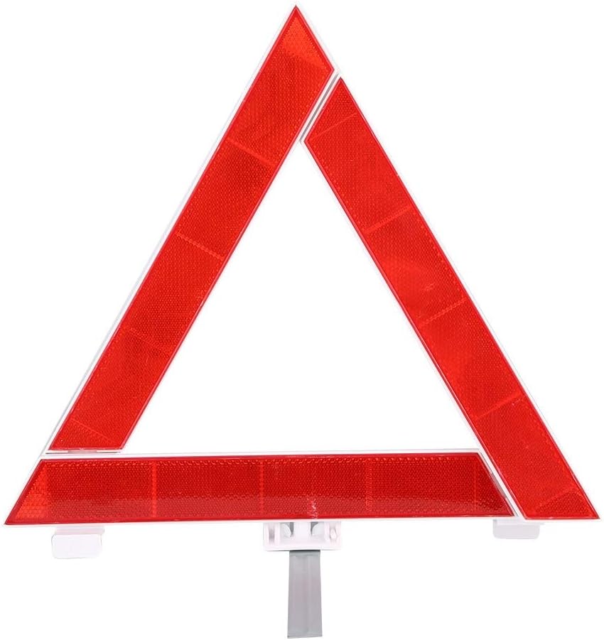 Dot Warning Triangle, Foldable Car Reflective Safety Triangle Sign Emergency Breakdown Warning Board Car Stop Sign Roadside Emergency Warning Triangle emergency car reflectors