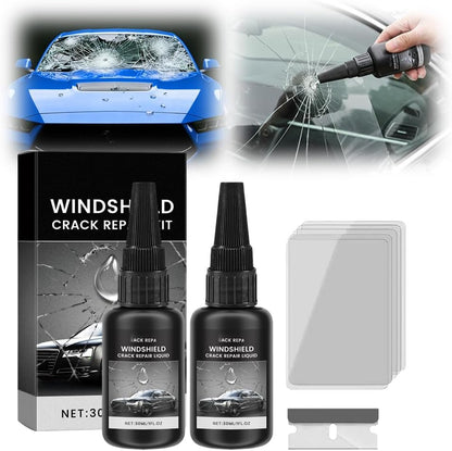 Car Windshield Chip Repair Kit, 2026 New Glass Crack Repair Kit, Glass Repair Liquid, Quick Windshield Repair for Chips and Cracks,All Crack Types Windshield Repair Kit (1Pcs)