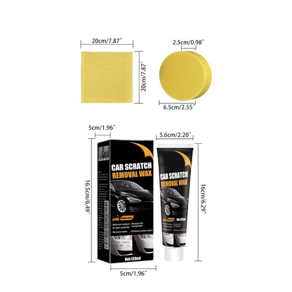 Scratch Remover for Vehicles,2026 New Scratch Removal Wax,Containing Wiping Sponge car Paint Scratch Repair Polishing Wax,Used for Deep Scratches on Various Vehicles (2pc)