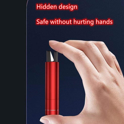 HHXS Window Breaker Seatbelt Cutter,Upgraded Safe Hammer Glass Breaker Under Water,Car Safety Hammer Emergency Escape Tool Safehammer for New Cars Home-(2 Pcs Red)