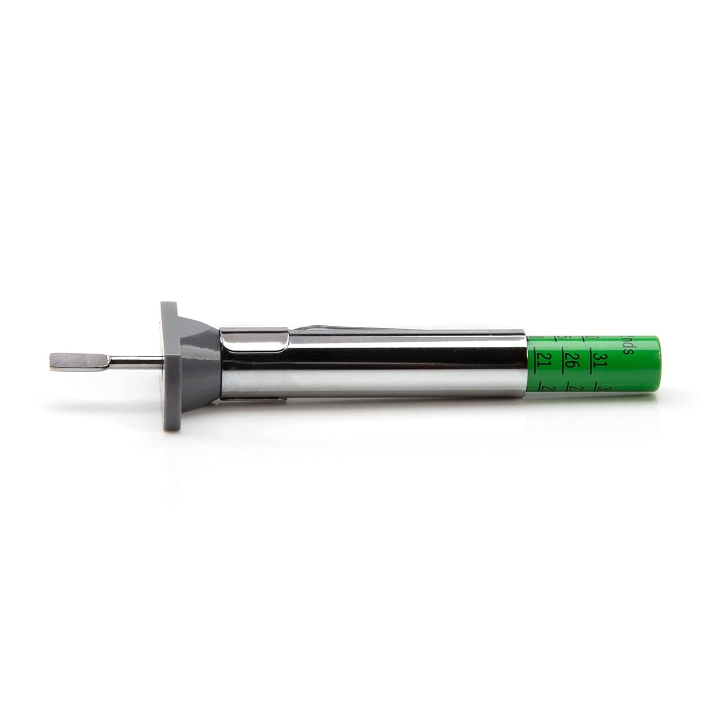 Steelman Color Coded Tread Depth Gauge, Quickly Identifies Amount of Tread on Tires, Reads in MM and 32nds