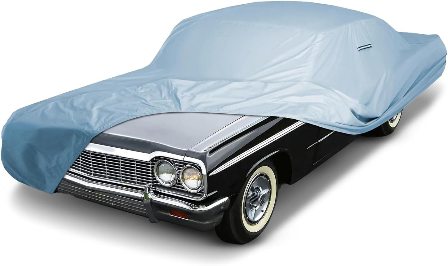 iCarCover Premium Car Cover for 1970-1972 Chevy Monte Carlo Heavy Duty Waterproof All-Weather Automobiles Custom Fit Indoor Outdoor UV Snow Protection Covers with Straps and Bag - Colors A