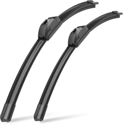 Raidbee® 26"+26" Windshield Wiper Blades Replacement for Ford Fusion 2013 2014 2015 2016 2017 2018 2019 2020 Genuine OEM Quality 2 Pack - Colors A