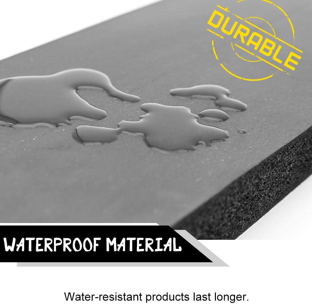 Garage Wall Protector 2 Pack Car Door Corner Edge Waterproof Bumper Guard Protector High Density Self Adhesive Foam Pad for Parking Vehicle 11.8" x 3.9" x 0.8"