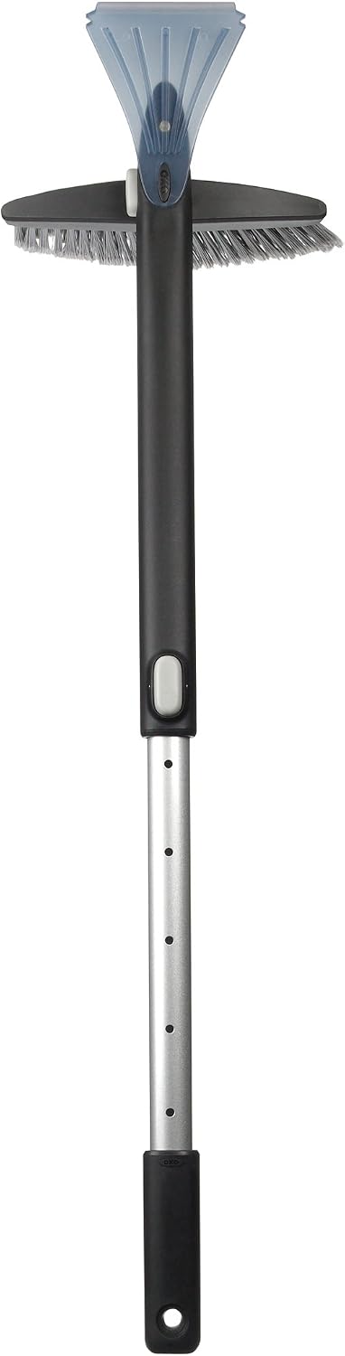 OXO Good Grips Extendable Twister Snow Brush with Ice Scraper
