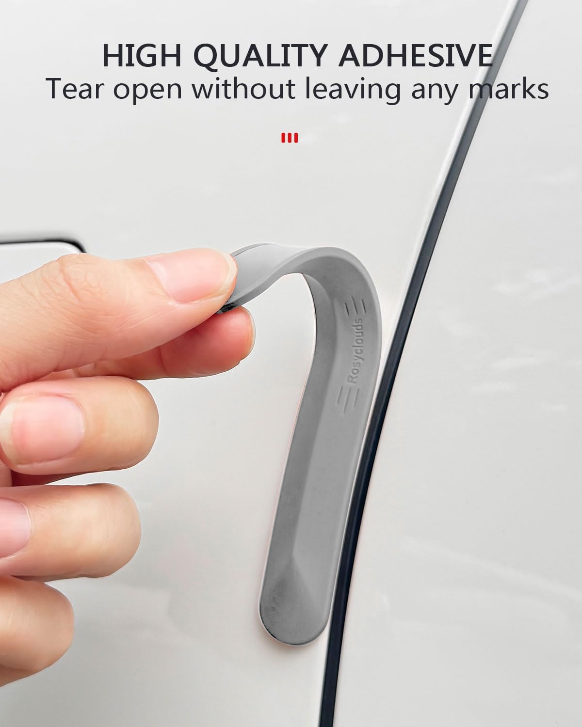 muekzu Silicone Car Door Edge Guard Trim Molding Crash Scratch Protector Scratch Guard for Car,Sedans,Truck,SUV 4PCS (Black)