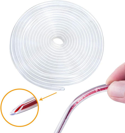 Eytool Clear Door Edge Guards for Cars,Car Door Protector with U Adhesive Edge Protective Trim Ding Protector Fit for Most Car (Clear, 32.8FT)
