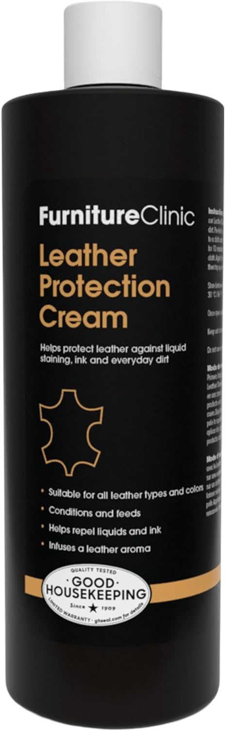 Furniture Clinic Leather Cleaning Wipes | 80 Count | 4-in-1 Clean, Nourish, Condition, & Restore Leather & Vinyl Furniture, Handbags, Jackets, Car Seats, Interiors & More | Residue & Streak-Free
