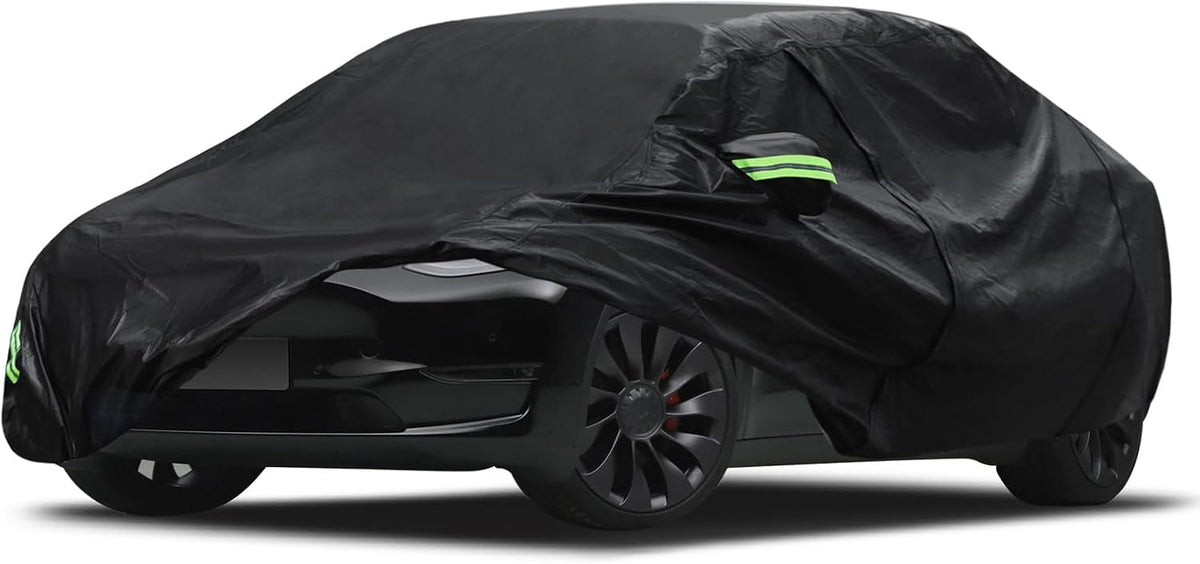 Car Cover Custom Fit for Toyota Corolla 2000-2025, Honda Civic 1991-2025, Waterproof All Weather Full Exterior Cover Rain Sun Protector Car Cover with Door Zipper
