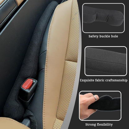 YLXGT Car Seat Gap Filler Organizer Universal for Car SUV Truck Accessories Seat Gap Plug Blocker with Storage Slot Black 2 Pack