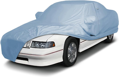 iCarCover Premium Car Cover for 1970-1972 Chevy Monte Carlo Heavy Duty Waterproof All-Weather Automobiles Custom Fit Indoor Outdoor UV Snow Protection Covers with Straps and Bag - Colors C