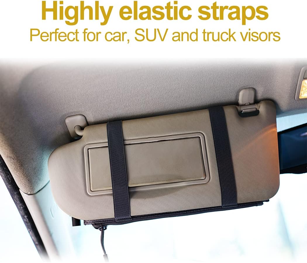 Tactical Car Visor Organizer, MOLLE Storage Pouch by Viperade