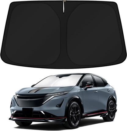 KUST Windshield Sun Shade for Toyota RAV4 2019-2022 2023 2024 2025 2026 Window Accessories Shade Sun Visor Cover Foldable Block UV Rays - Colors B