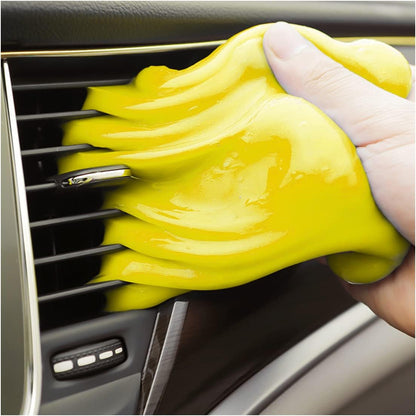Moly Magnolia Cleaning Gel for Car, Universal Detailing Putty Gel Detail Tools Car Interior Cleaner, Removal Putty Keyboard Cleaner for Car Vents, PC, Laptops, Cameras (Blue)