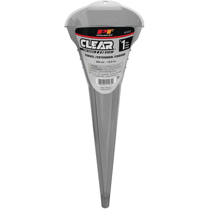 Performance Tool W4053 Clear View Easy-Fill Funnel Set (3 Pieces) - Versatile Liquid Filling Solutions